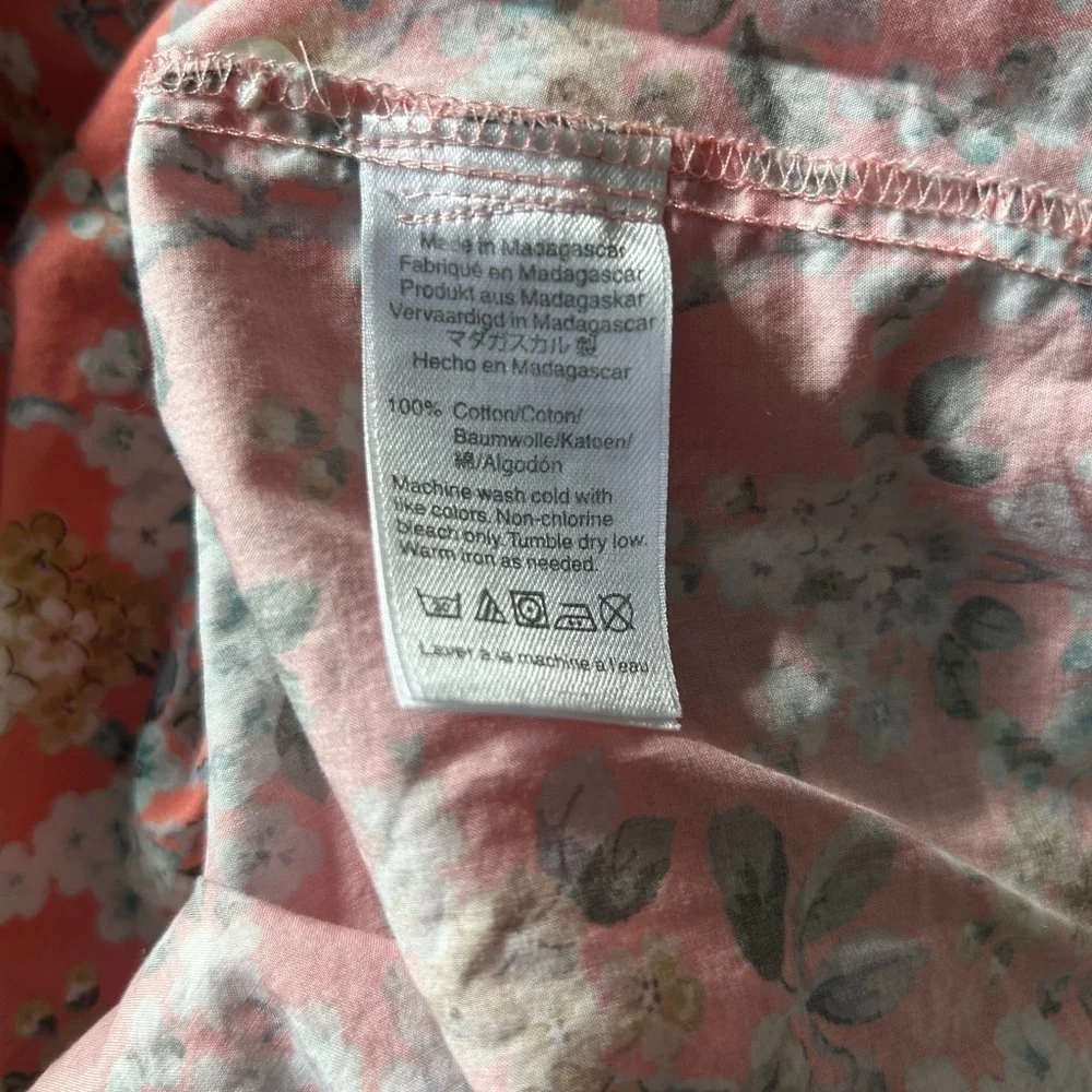 J Crew Liberty of London Josephine Floral Blouse